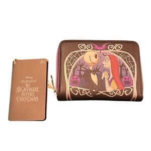 Loungefly Disney Jack & Sally Nightmare Before Christmas Wallet